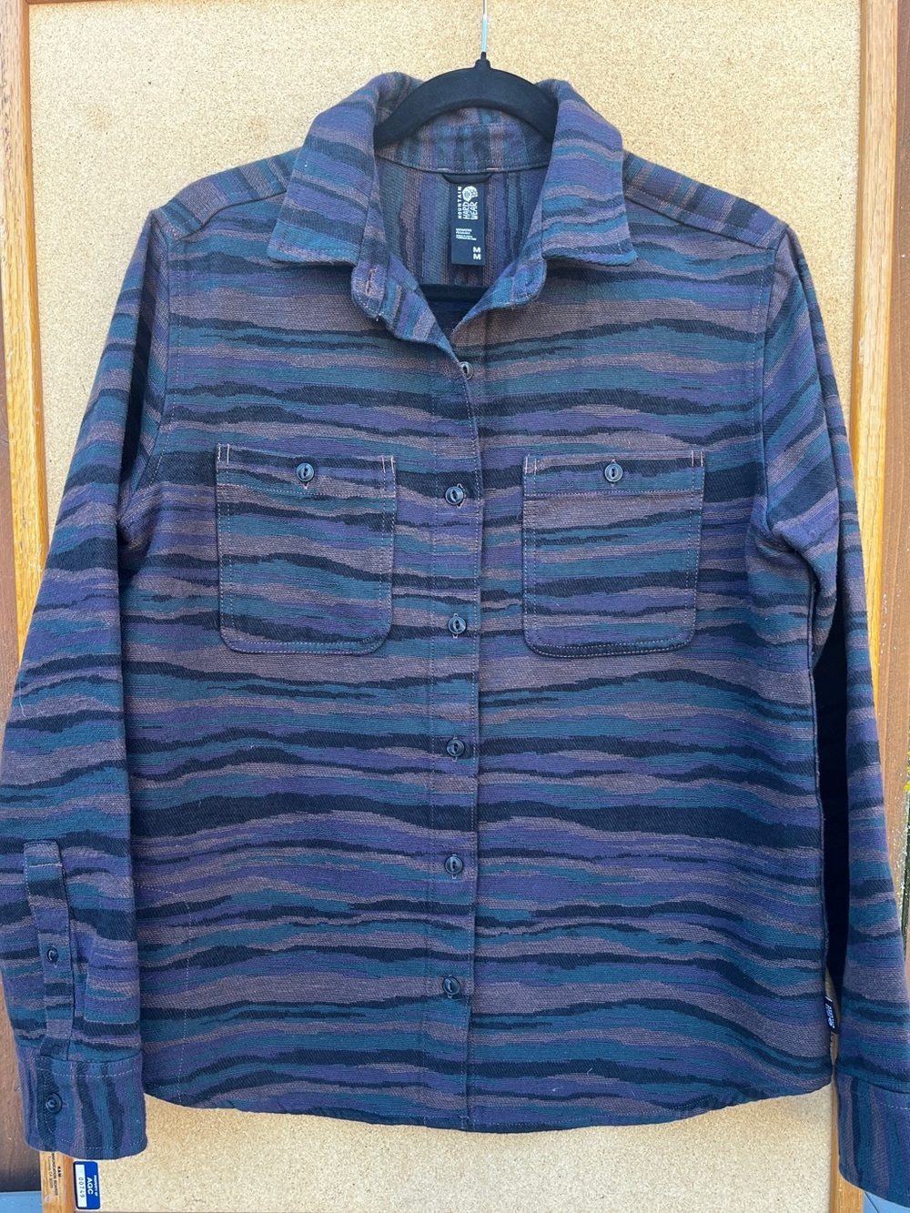 Mountain Hardwear Women Granite Peak Buttondown Long Sleeve Flannel Shirt